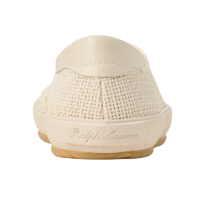 LAUREN RALPH LAUREN Bayston Low Top Skateboard Shoes Women's Beige-4