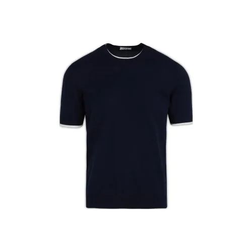 PAOLO PECORA MILANO Short Sleeved Knitted T Shirt