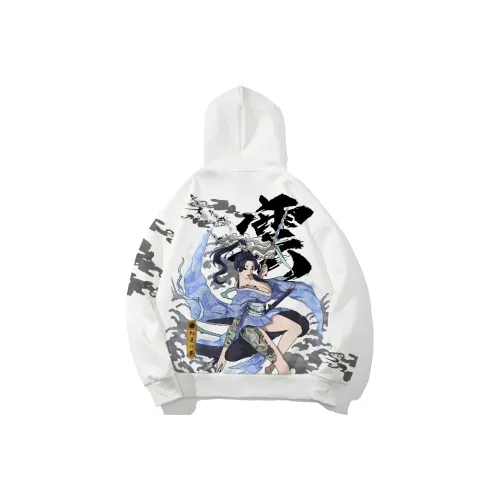 SANSYAS HONGLIANZHIMENG ZHAOYUN Hooded Loose Fit Regular Sweatshirt Unisex