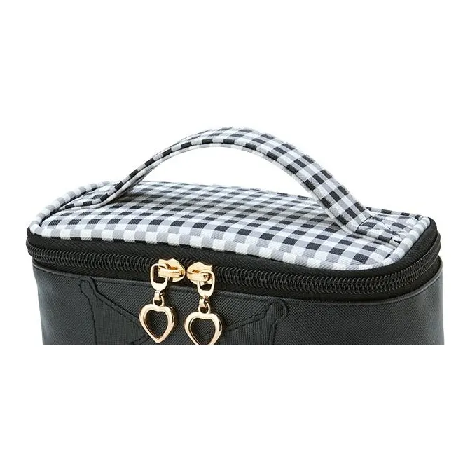 Sanrio PU Makeup Bag Women's Black-4