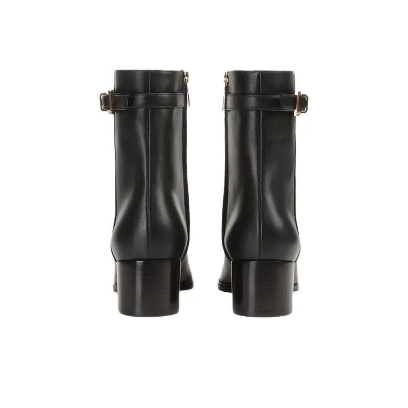 SERGIO ROSSI Sr Nora Ankle Boots 4.5cm Women's Black-3