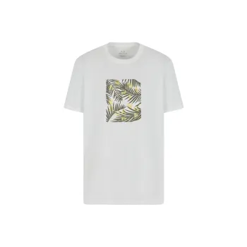 ARMANI EXCHANGE Logo embroidered T shirt