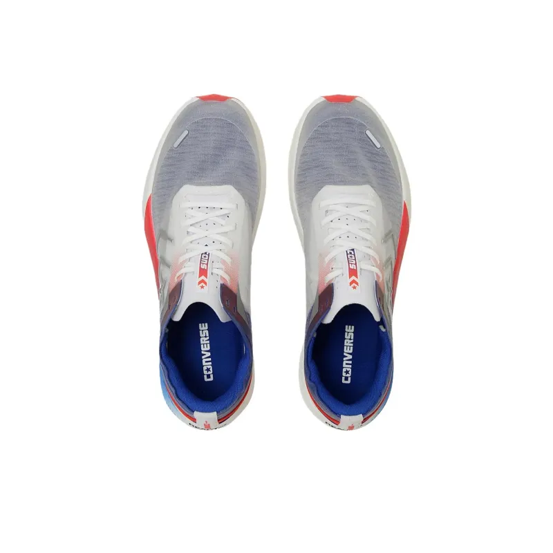 Converse Cons Breathable And Lightweight Low Top Running Shoes Unisex White Red Blue-2