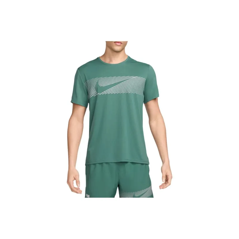 Nike Miler Flash Men's Dri-FIT Uv Short-Sleeve Running Top-0