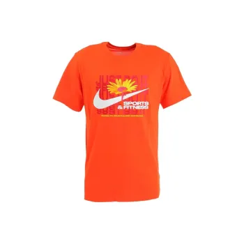 Nike T Shirts Men Orange