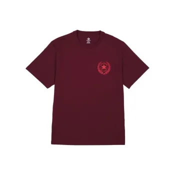 Converse T-Shirt Unisex Burgundy