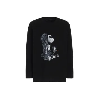 Yohji Yamamoto S'YTE FW24 T Shirt Unisex Black