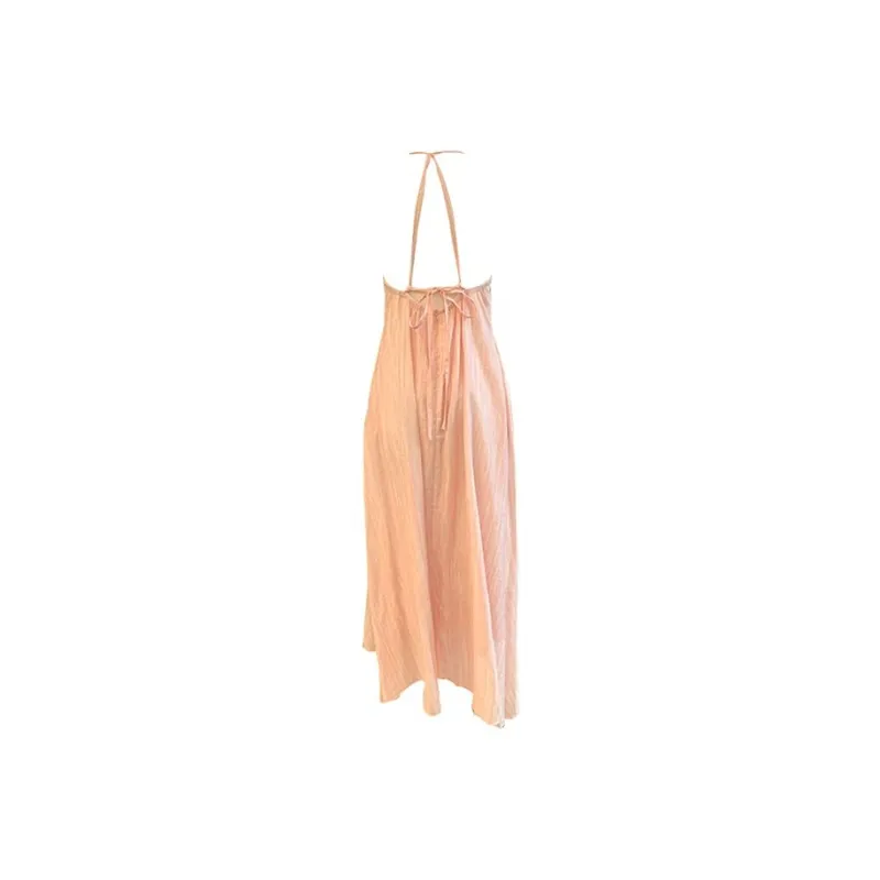 HUINIAN Slip Dresses Women's Pink-1