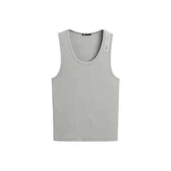 ZARA T Shirts Men Coal Gray