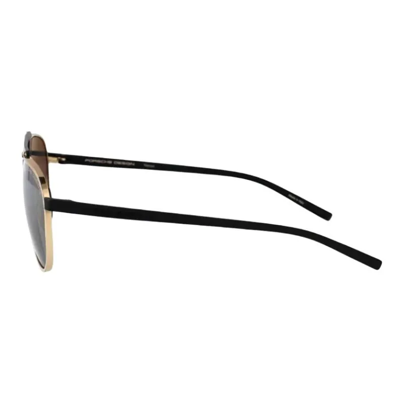 PORSCHE DESIGN Oval Frame Sunglasses-2