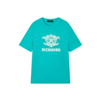 JOHN RICHMOND Drop Shoulder Sleeve T Shirt Men's