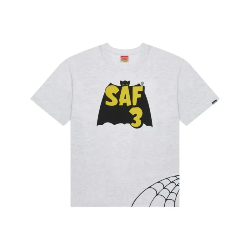 Safarispot BAT LOGO TEE T-Shirt Unisex GRAY/Gray-0