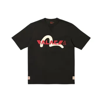 PALACE X Evisu Logo T Shirt