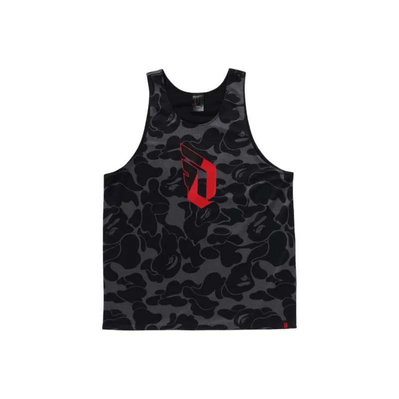 A BATHING APE X Adidas Dame Reversible Mesh Top-0