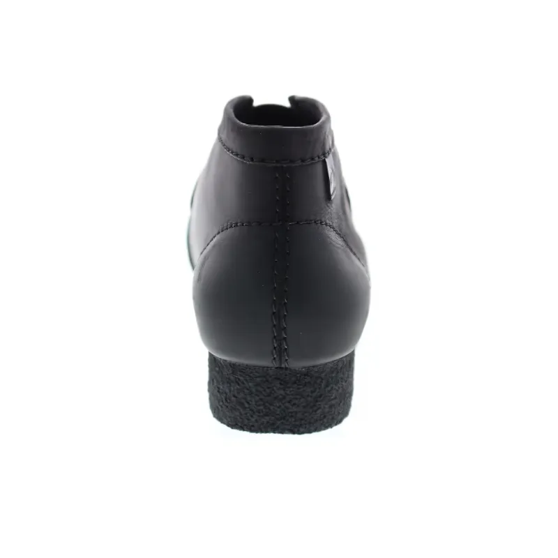 Clarks Shacre Boot Black Leather-4