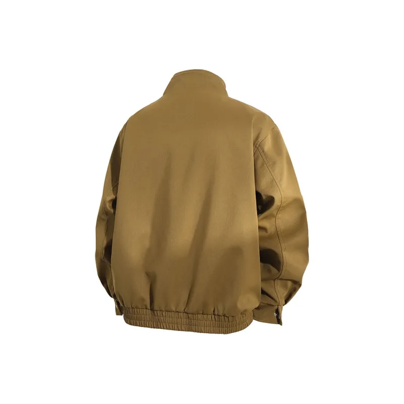 YOSICIL Leather Jacket Unisex Khaki-1