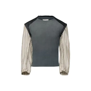 Maison Margiela Crewneck Long-Sleeved Top