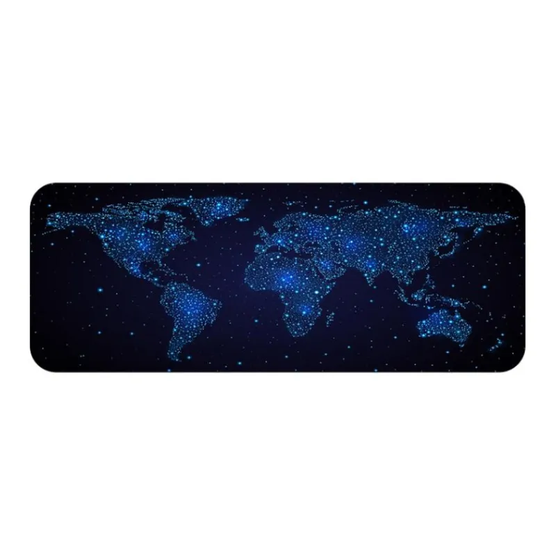 LOVINGCOOL Natural Rubber Vintage World Map E Sports Extra Large Size Thickened Quiet Office Gaming Mouse Pads-5