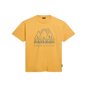 Napapijri T-Shirts Men Orange