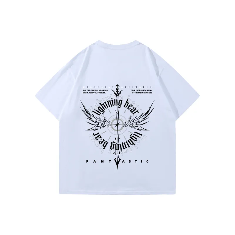 LIGHTNING BEAR T Shirts Unisex-4