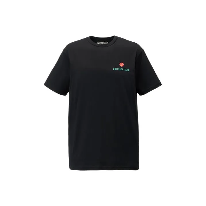 Onitsuka Tiger T Shirt Unisex Black-0