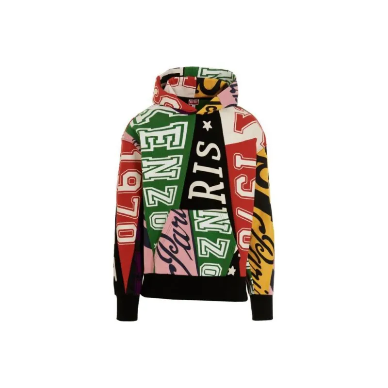 KENZO Flag Long Sleeved Hoodie-0