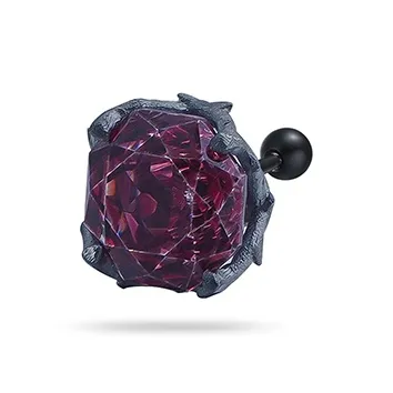GUDUD Titanium Steel Stud Earrings Unisex-13