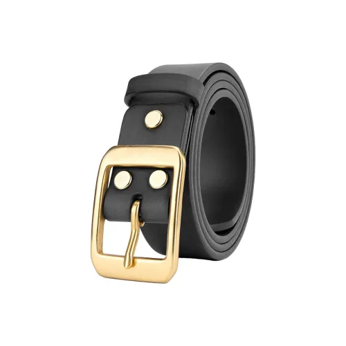 Cows Reign Top Grain Cow Leather Belts Men's Width 3.8CM