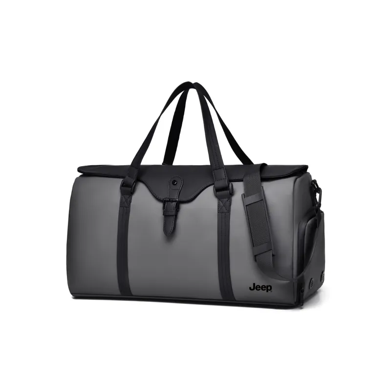 Jeep Membrana Dermalis Large Capacity Lightweight Gym Bag For Short Business Trips Men's Multicolor-7
