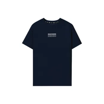 Skechers T Shirt Unisex Nautical Blue 002Z