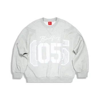 LiNing Sweatshirts Men Heather Gray Coin Gray