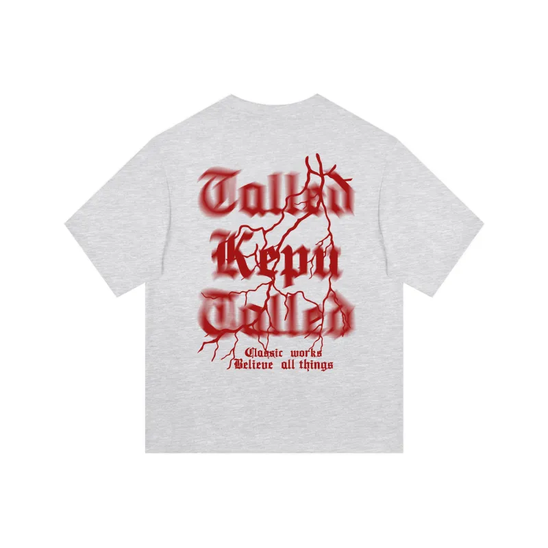 Kepu T Shirt Unisex Black Stamp Yellow-6