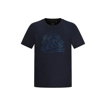 RARE Short Sleeved T Shirts Men's Navy Blue