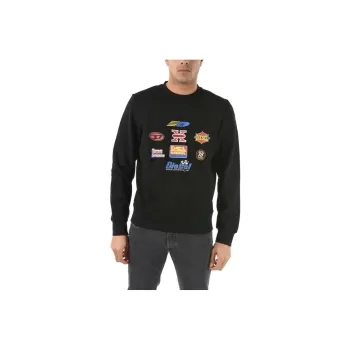 DIESEL Sweatshirts Men Black