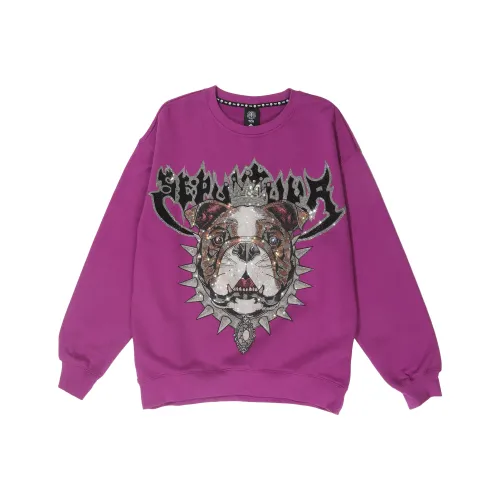 TCH A Must-Visit For Dog Lovers Couple's Crew Neck Pullover Sweatshirt Unisex
