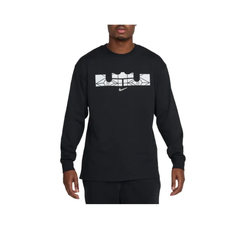 Nike LeBron Men's Max90 Long Sleeve Basketball T Shirt-0