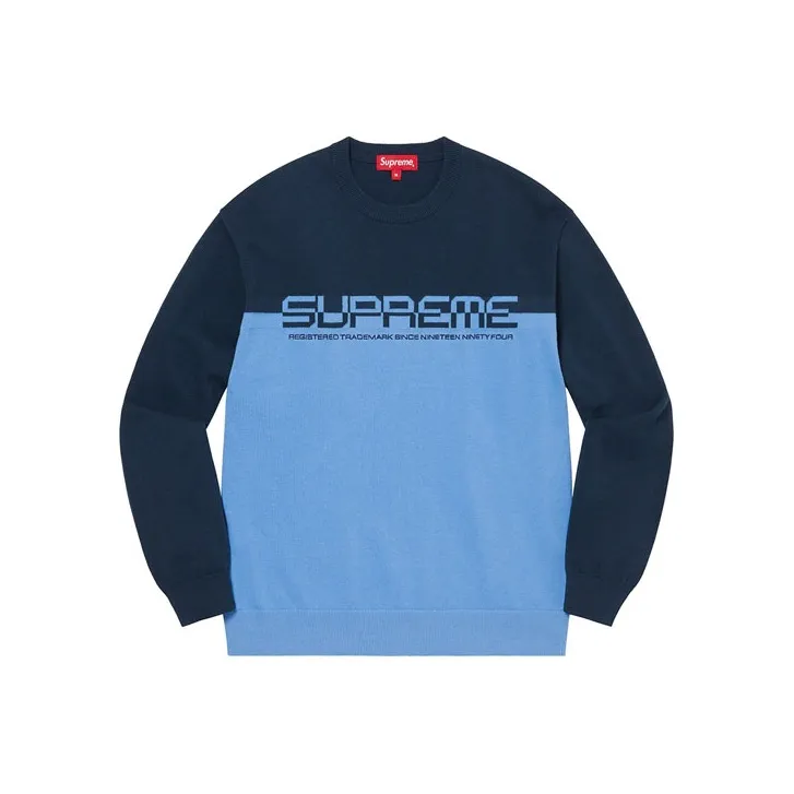 Supreme Split Logo Pullover-4