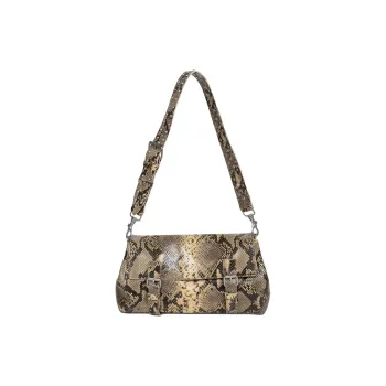DRIES VAN NOTEN Large Leather Satchel