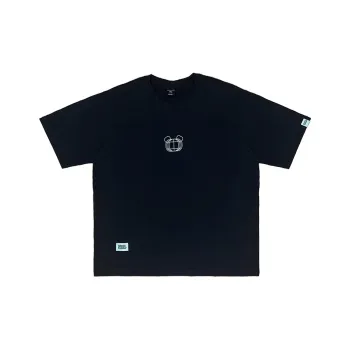 WAYNEXZAVIER 100% Cotton Short Sleeved T Shirt Men's Black
