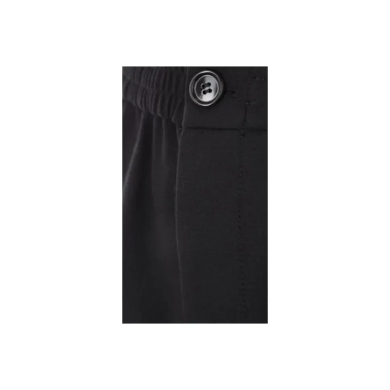 Ami Paris High Waist Straight Leg Trousers-4