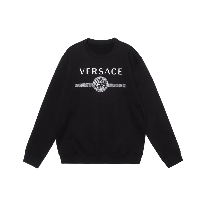 VERSACE Medusa Logo Print Sweatshirt-0