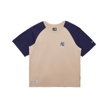 New Era x MLB FW24 T Shirt Unisex Khaki