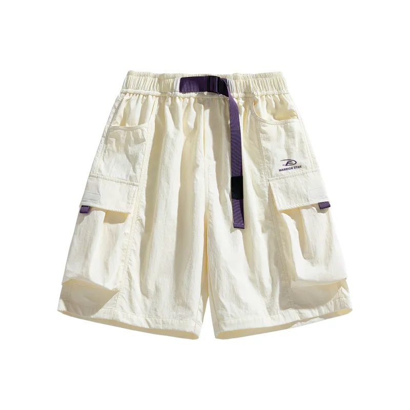 Warrior Huichao Riding The Wind Collection Cargo Shorts Unisex-31