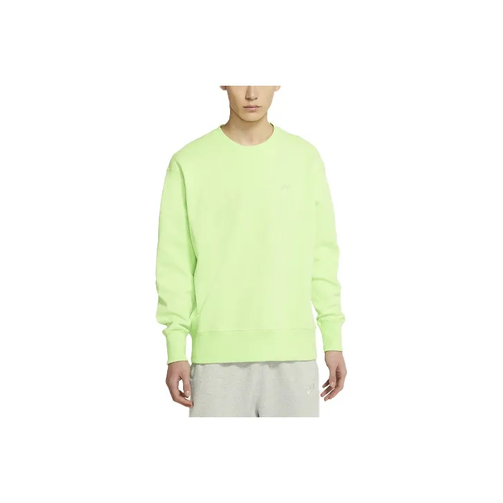 Nike Sweatshirts Men Lime Cyan-0
