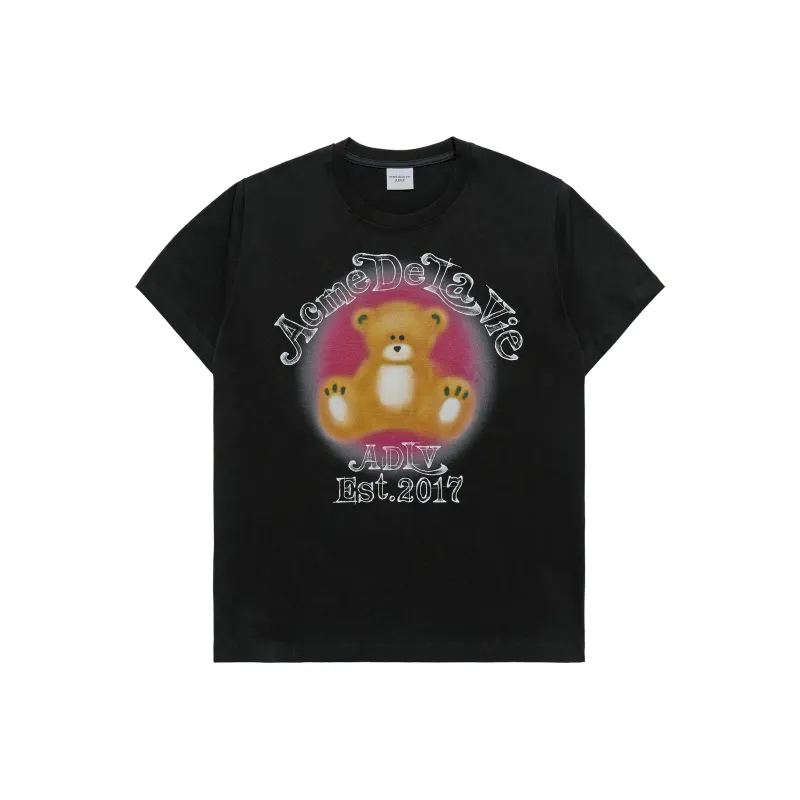 Acme De La Vie/ADLV FW24 T Shirt Unisex Black-0