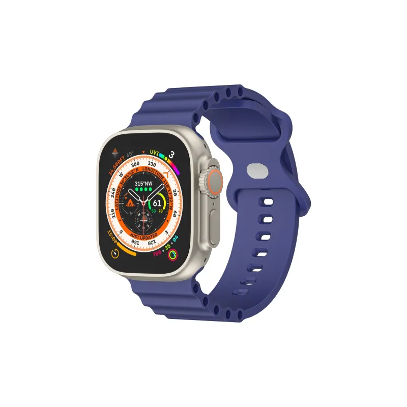 IKYOU Watch Bands Apple Compatibility 235mm Silicone Material-7