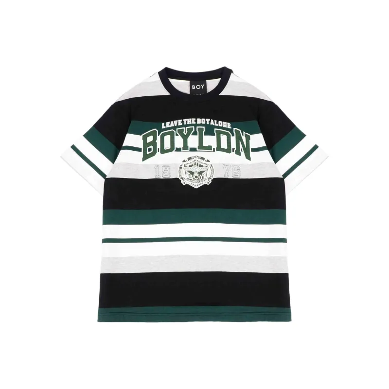 Boy London T-Shirt Unisex Green/Black/White/Gray-0
