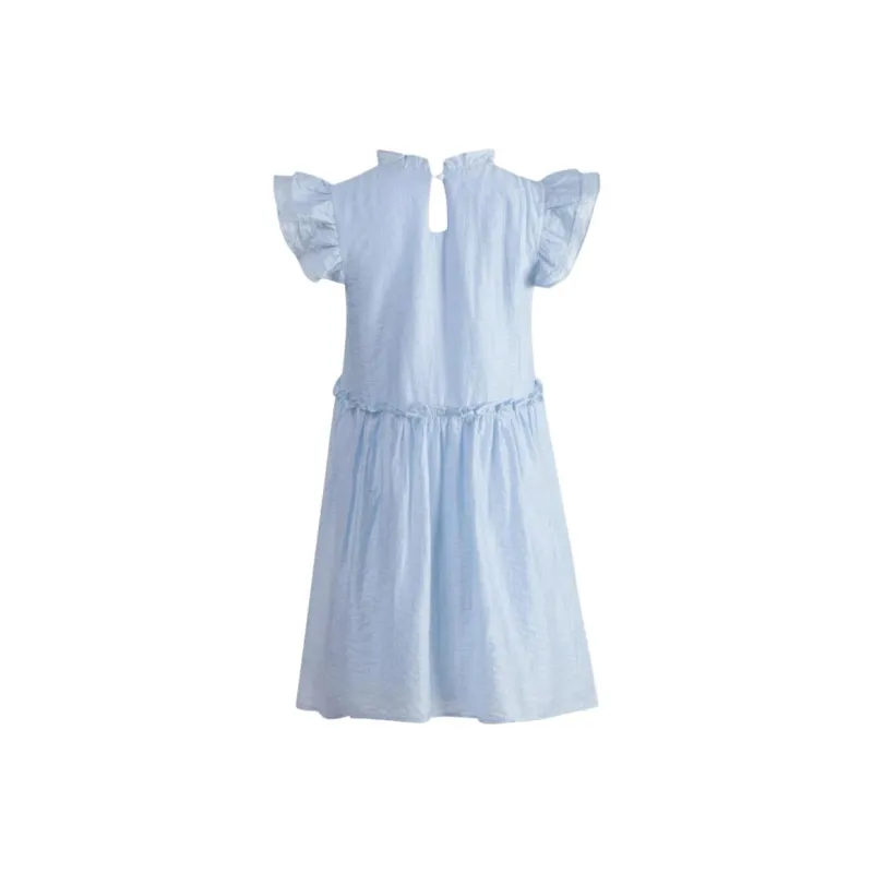 PAIN OR PLEASURE Sleeveless Dress Women's Blue-1