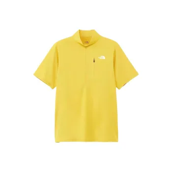 THE NORTH FACE Short Sleep Flash Dry Three Deep Up T Shirt Men's Yellow