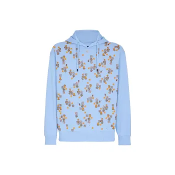 FENDI Floral Printed Hoodie